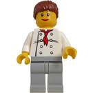 LEGO Female Chef s Koňský ohon Vlasy Minifigurka