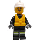 LEGO ženský Oheň Loď Hasič Minifigurka