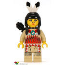 LEGO ženský Indian s Quiver Minifigurka