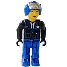 LEGO ženský Policejní důstojník s Modrá Helma Minifigurka