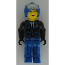LEGO ženský Policejní důstojník s Blue Helma Minifigurka