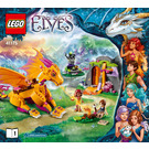 LEGO Fire Dragon's Lava Cave 41175 Instructions