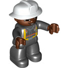 LEGO Fireman Frank Duplo figurka s hnědýma rukama