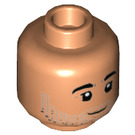 LEGO Tan France Minifigure Hlava (Zapuštěný masivní čep) (3626 / 78506)