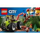 LEGO Forest Tractor Set 60181 Instructions