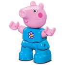 LEGO George Pig s Azure Horní a Květina Figurka Duplo