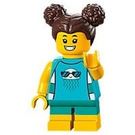 LEGO Girl s Modrá swim trunks Minifigurka