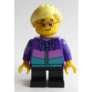 LEGO Girl s Dark Purple Jacket Minifigurka