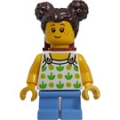 LEGO Girl with Leaf Top Minifigure