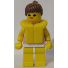 LEGO Girl s pink shirt a Záchranná vesta Minifigurka