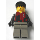 LEGO Goalkeeper with Red and Black Torso, "1" Minifigure