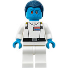 LEGO Grand Admiral Thrawn s Tmavě azurová Skin Minifigurka