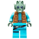 LEGO Greedo s Pískově zelená Skin a Trup Pás Minifigurka