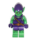 LEGO Zelená Goblin s Světle zelená Skin a Dýně Pás Minifigurka