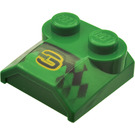 LEGO Sklon 2 x 2 x 0.7 Zakřivený s "3" bez zakřiveného konce (41855)