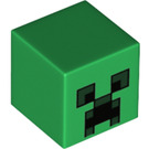 LEGO Náměstí Minifigure Hlava s Minecraft Creeper Tvář (20275 / 28275)