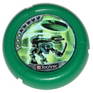 LEGO Technic Bionicle Zbraň Throwing Disk s Amazon / Džungle, 3 pips, Amazon throwing disk (32171)