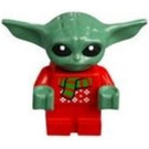 LEGO Grogu s Vánoce Skokan Minifigurka