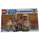 LEGO Hailfire Droid  s bílou krabicí Klonové války 7670-2 Instrukce