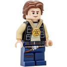 LEGO Han Solo s Celebration Medal a Zvlněný Vlasy Minifigurka