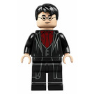 LEGO Harry Potter s Černá Robe a Tmavě červená Košile Minifigurka