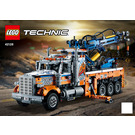 LEGO Heavy-Duty Tow Truck Set 42128 Instructions
