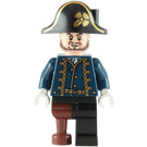 LEGO Hector Barbossa Minifigurka s dřevěnou nohou