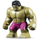 LEGO Hulk (Velký) s Magenta Pants a Černá Vlasy Minifigurka