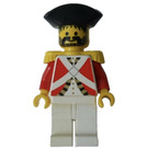 LEGO Imperial Hlídat Officer s Black Trojúhelníkový Čepice Minifigurka