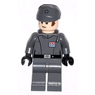 LEGO Imperial Officer s Víčko s 3 Červená a Modrá Tiles Minifigurka