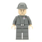 LEGO Imperial Officer s Cavalry Víčko a Hnědá Eyebrows Minifigurka