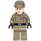 LEGO Imperial Officer s Tmavě žlutohnědá Uniform  Minifigurka