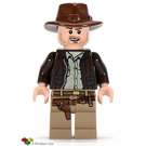 LEGO Indiana Jones s Open Ústa Úsměv Minifigurka