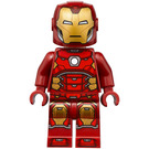 LEGO Iron Muž s Hexagonal Truhla Deska Minifigurka