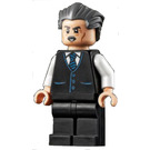 LEGO J. Jonah Jameson s Černá Vesta a Dozadu učesané Vlasy Minifigurka