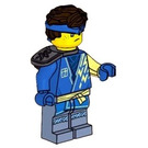 LEGO Jay - Core s Vlasy a Ramenní brnění Minifigurka