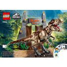 LEGO Jurassic Park: T. Rex Rampage Set 75936 Instructions