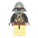 LEGO Lando Calrissian s Skiff Stráž Disguise s Barva opálení Nohy s Reddish Hnědá Boky Minifigurka