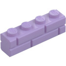 LEGO Kostka 1 x 4 s Embossed Bricks (15533)