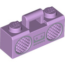 LEGO Lavender Radio s stříbrný trim (97558)