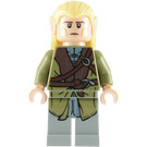 LEGO Legolas s Olive Zelená Robe a Dlouhé Cheek Lines Minifigurka