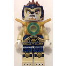 LEGO Lennox with Pearl Gold Armor and Dark Blue Hips with Tan Legs Minifigure
