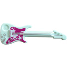 LEGO Electric Guitar s Magenta Pickguard a Hvězdy (11640 / 11973)