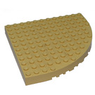 LEGO Kostka 12 x 12 Kolo Roh  bez horních kolíků (6162 / 42484)