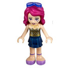 LEGO Livi, Dark Blue Layered Skirt Minifigure
