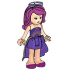 LEGO Livi, Dark Purple Skirt Minifigurka
