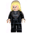 LEGO Lucius Malfoy s Černá Robe s Printed Nohy Minifigurka