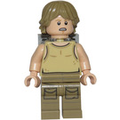 LEGO Luke Skywalker s Barva opálení Tank Horní a Batoh Minifigurka