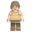 LEGO Luke Skywalker s Barva opálení Tank Horní Minifigurka