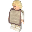 LEGO Luke Skywalker s Tatooine Výstroj s Bílá Nohy a Poncho Minifigurka